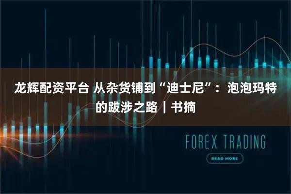 龙辉配资平台 从杂货铺到“迪士尼”：泡泡玛特的跋涉之路｜书摘